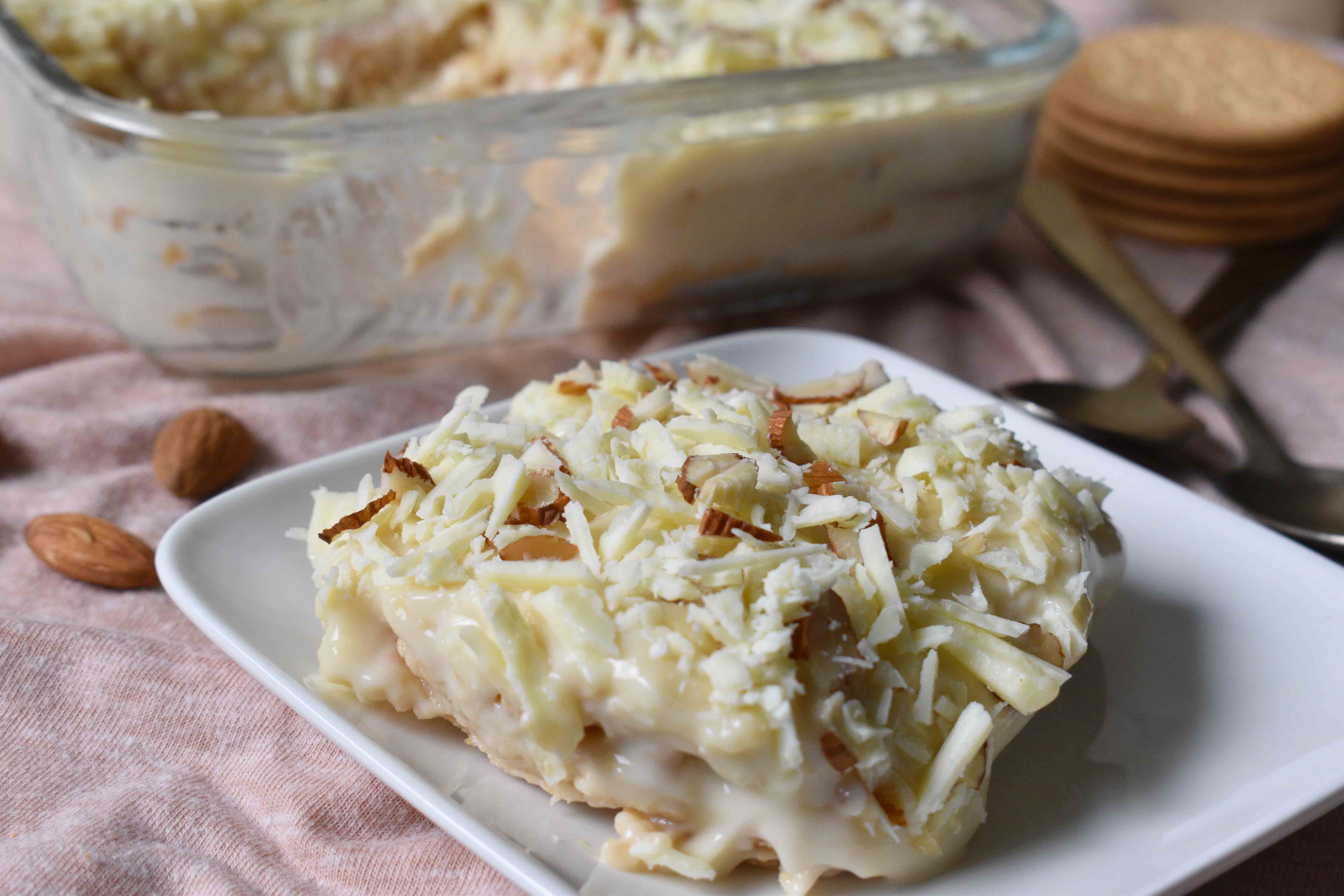 Vanilla Biscuit Pudding Lonumedhu